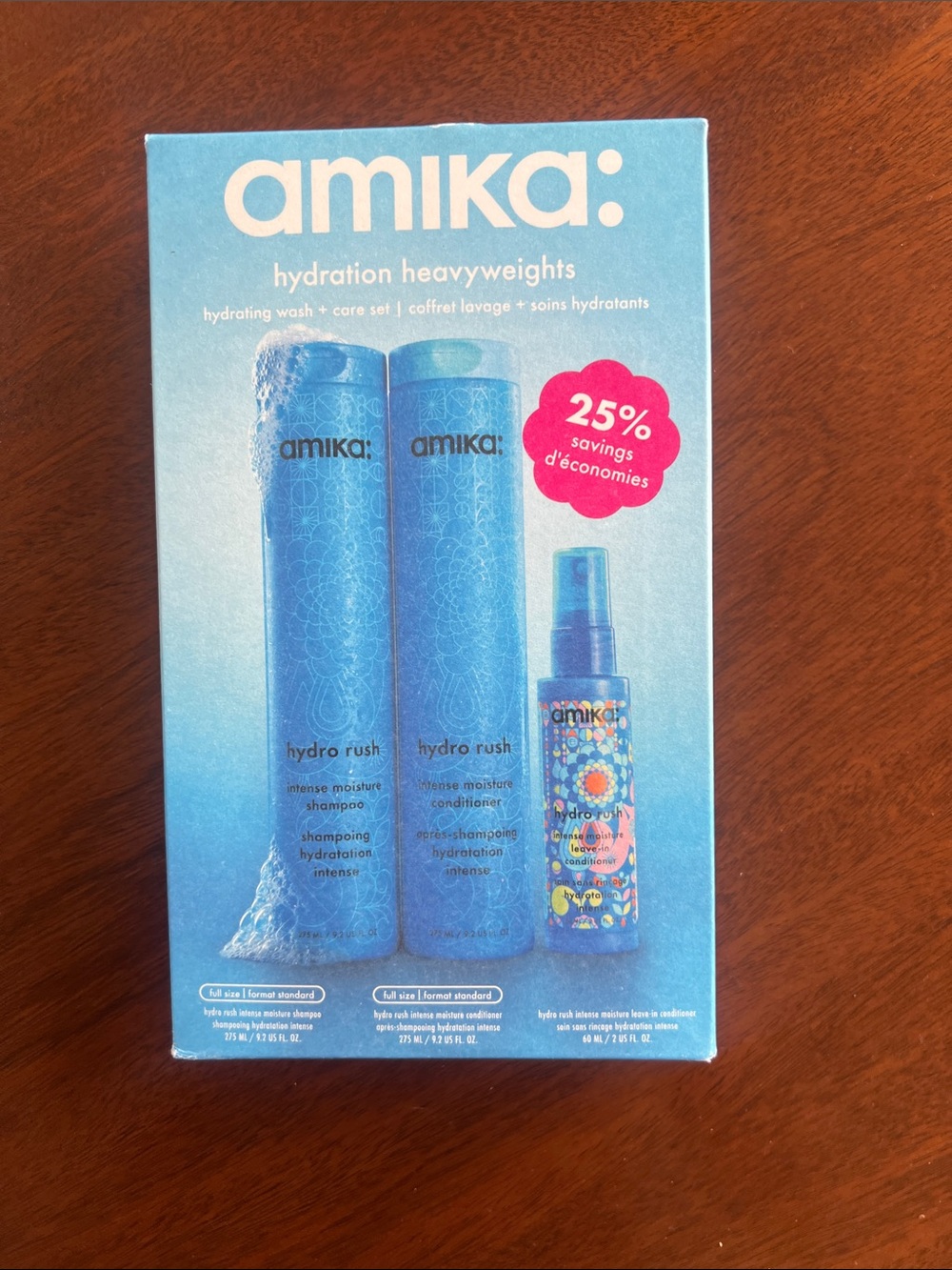 Amika Hydration Heavyweights Set. New With Tags.